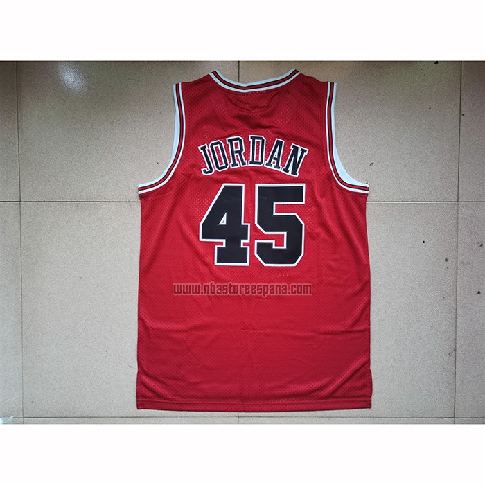 Camiseta Chicago Bulls Michael Jordan NO 23 Mitchell & Ness 1994-95 Rojo